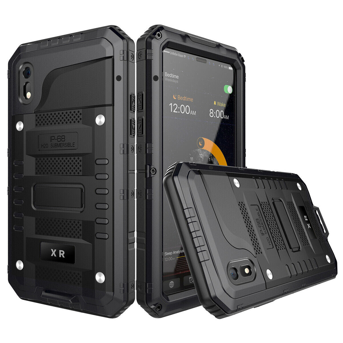 Waterproof Shockproof Case Aluminum Metal Hard For iPhone - carolay.co