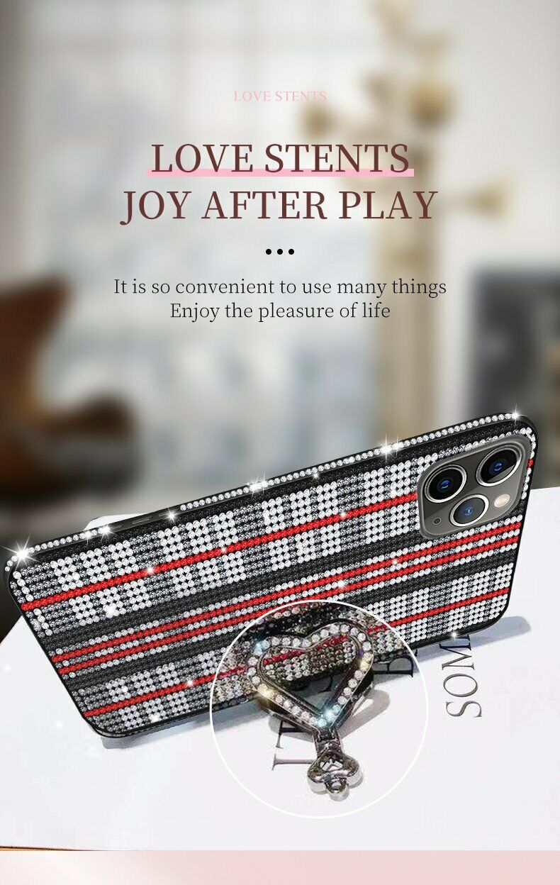 Women Crystal Bling Diamond Strap Case For iPhone - carolay.co