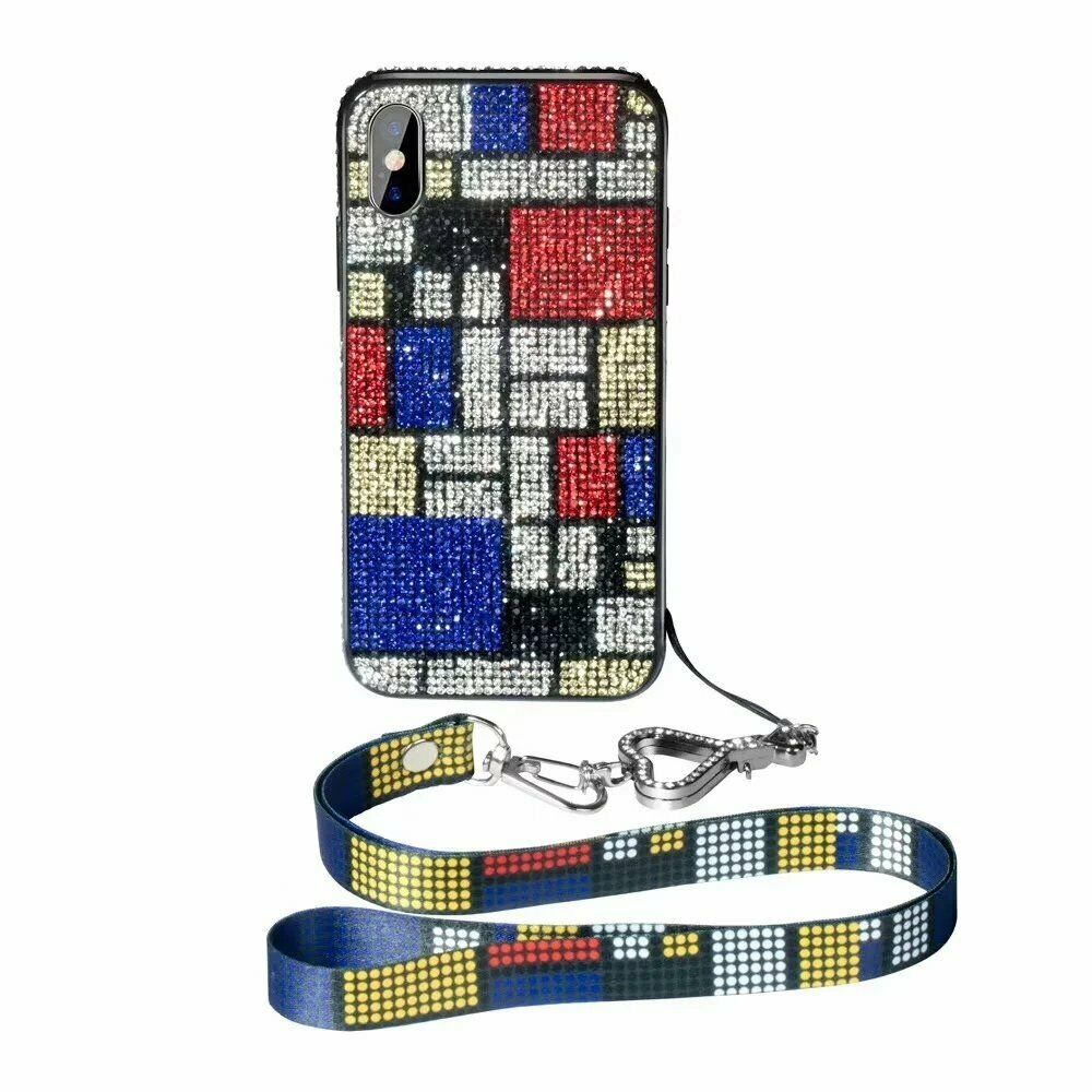 Women Crystal Bling Diamond Strap Case For iPhone - carolay.co