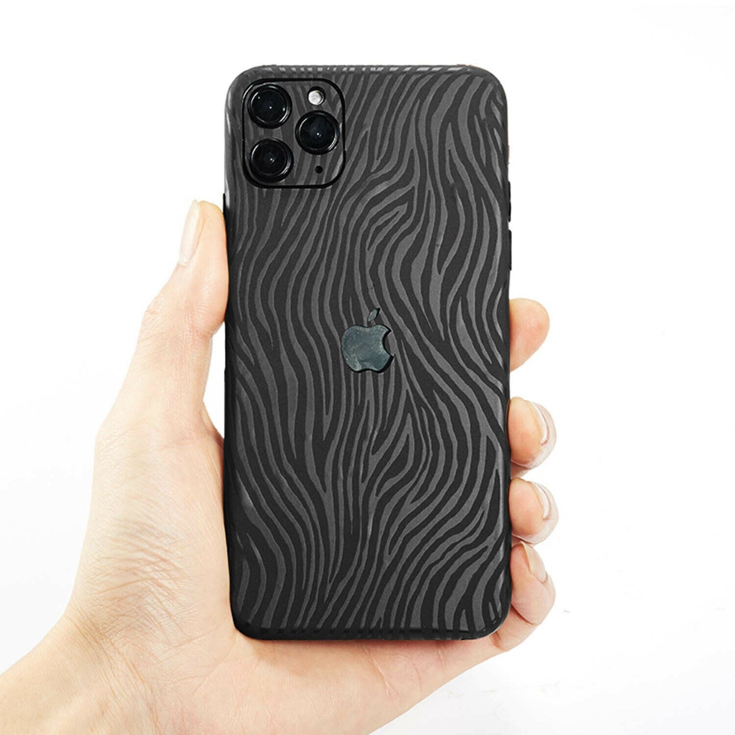 Zebra Pattern Film Wrap Case Sticker Back Skin For iPhone - carolay.co
