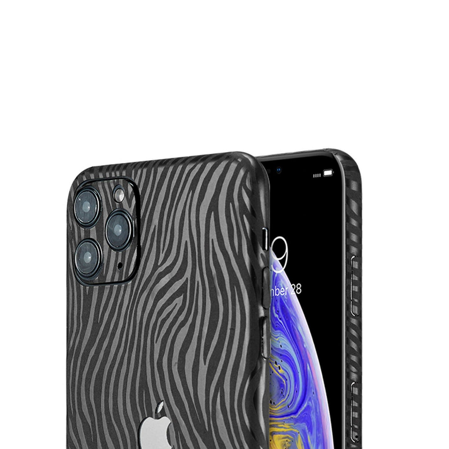 Zebra Pattern Film Wrap Case Sticker Back Skin For iPhone - carolay.co