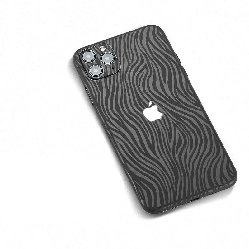 Zebra Pattern Film Wrap Case Sticker Back Skin For iPhone - carolay.co
