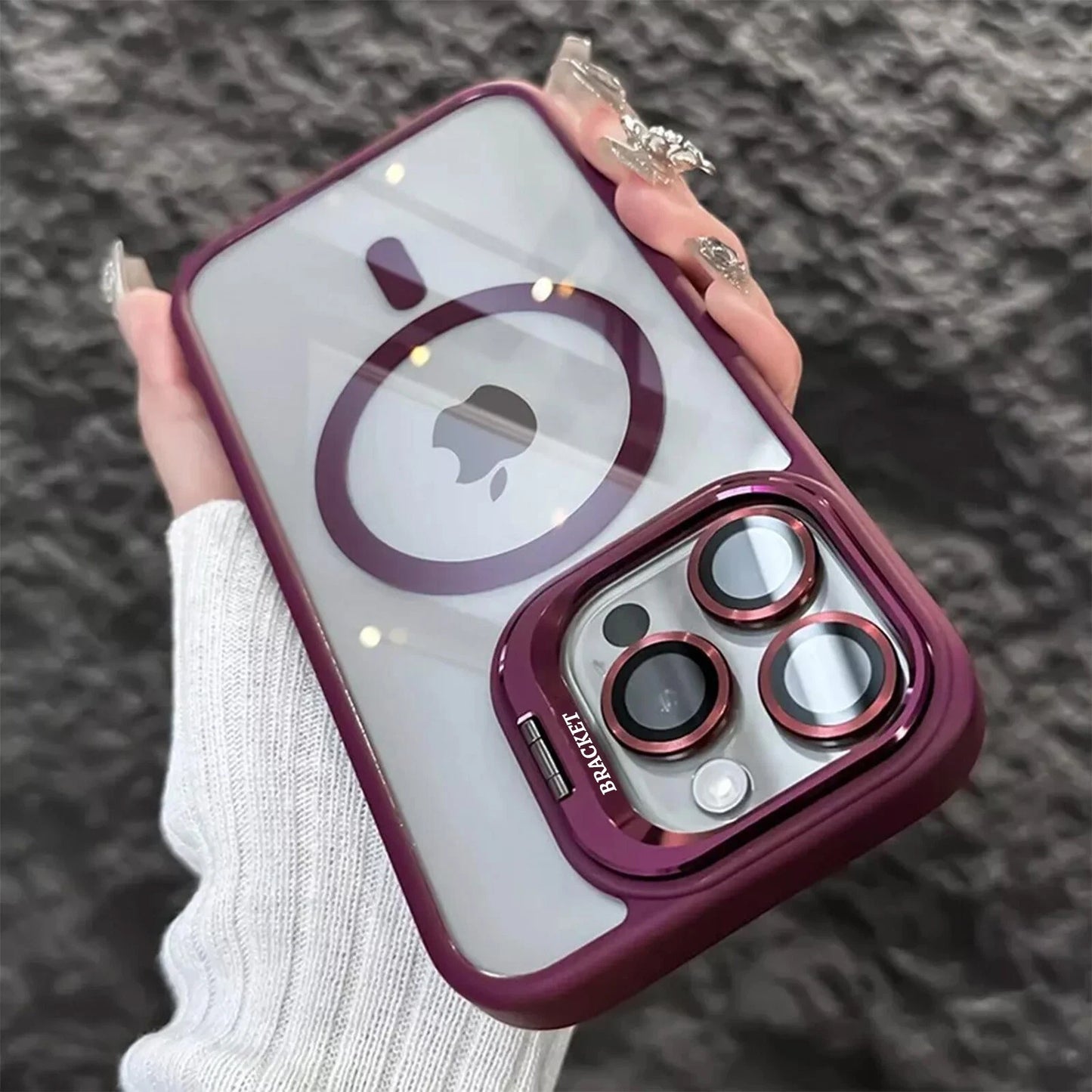For iPhone 17 Pro Max Air 16 15 14 13 Shockproof Mag Safe Case Camera Lens Cover