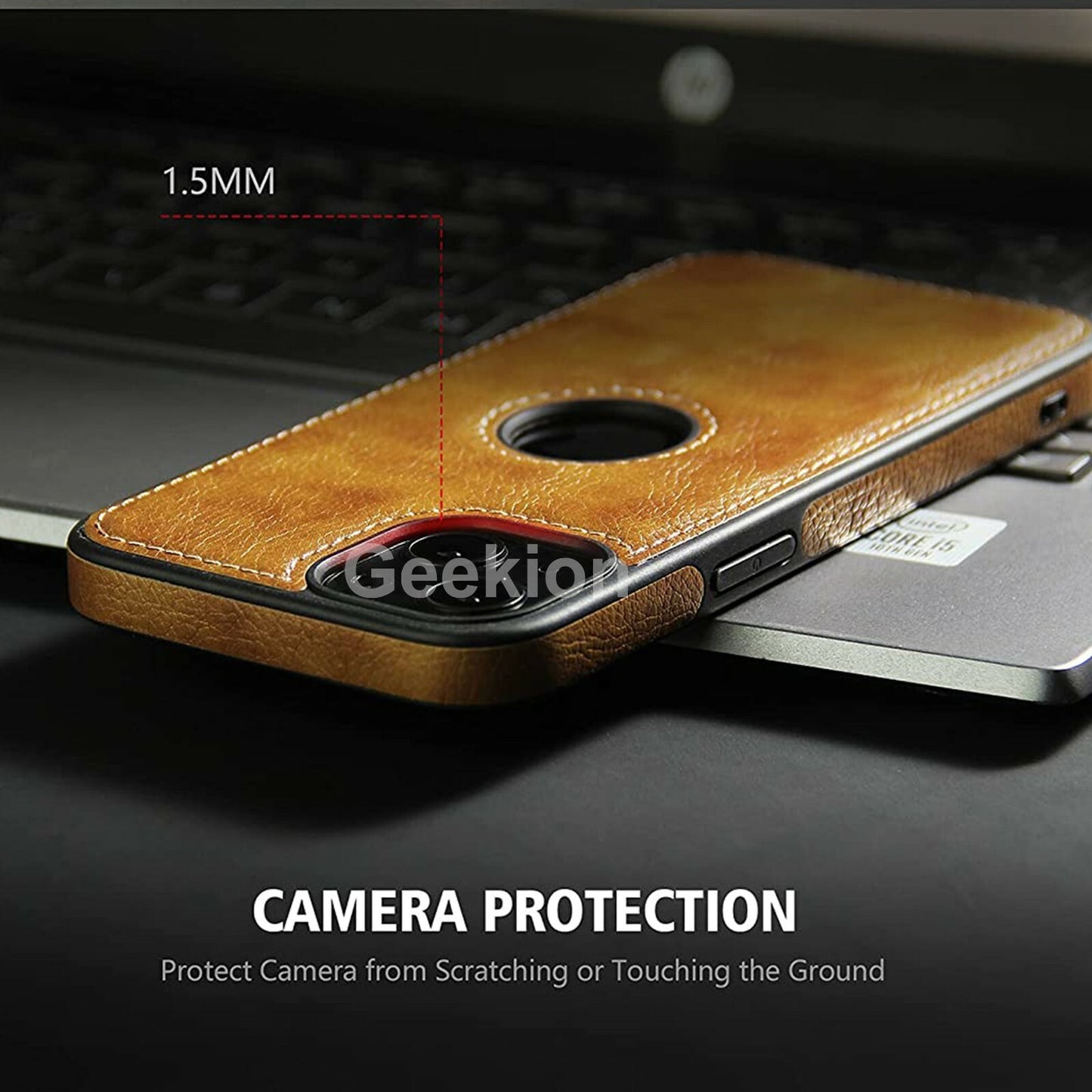 For Apple iPhone 17 16e 15 14 Plus 13 12 11 Pro X Max Case Leather Shockproof