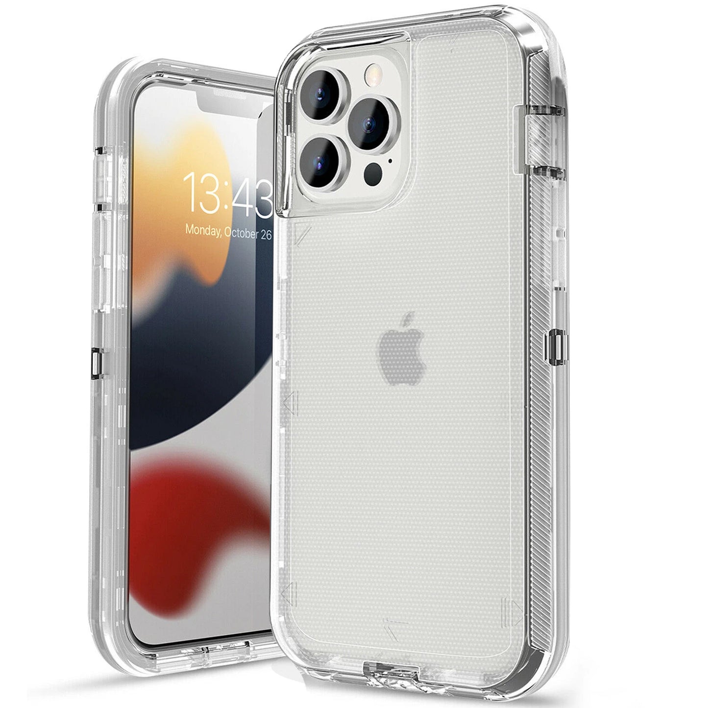 Heavy Duty Shockproof Case for iPhone 17 Air 16 15 14 Pro Max - Military Grade Protection for Outdoors