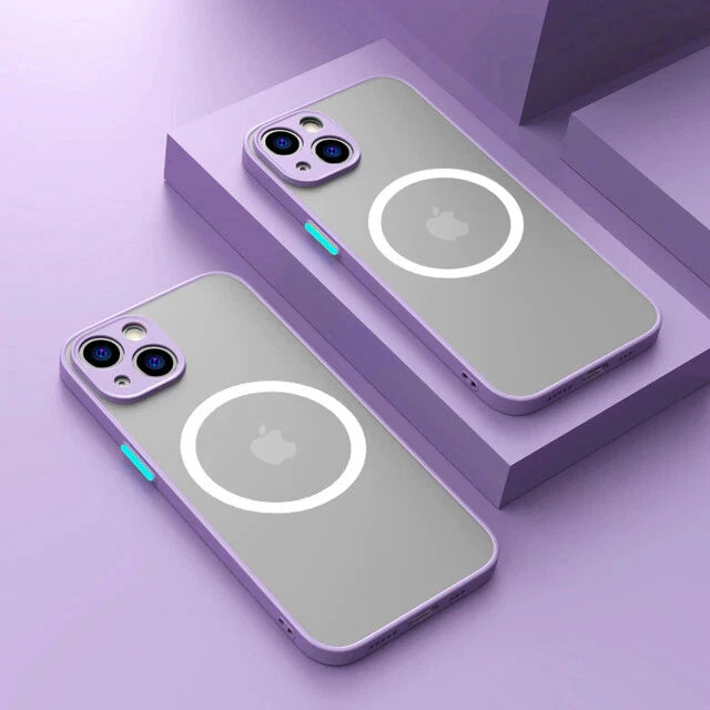 For iPhone 17 16 15 14 13 12 11 Pro Max Case Mag Safe Magnetic Camera Lens Cover