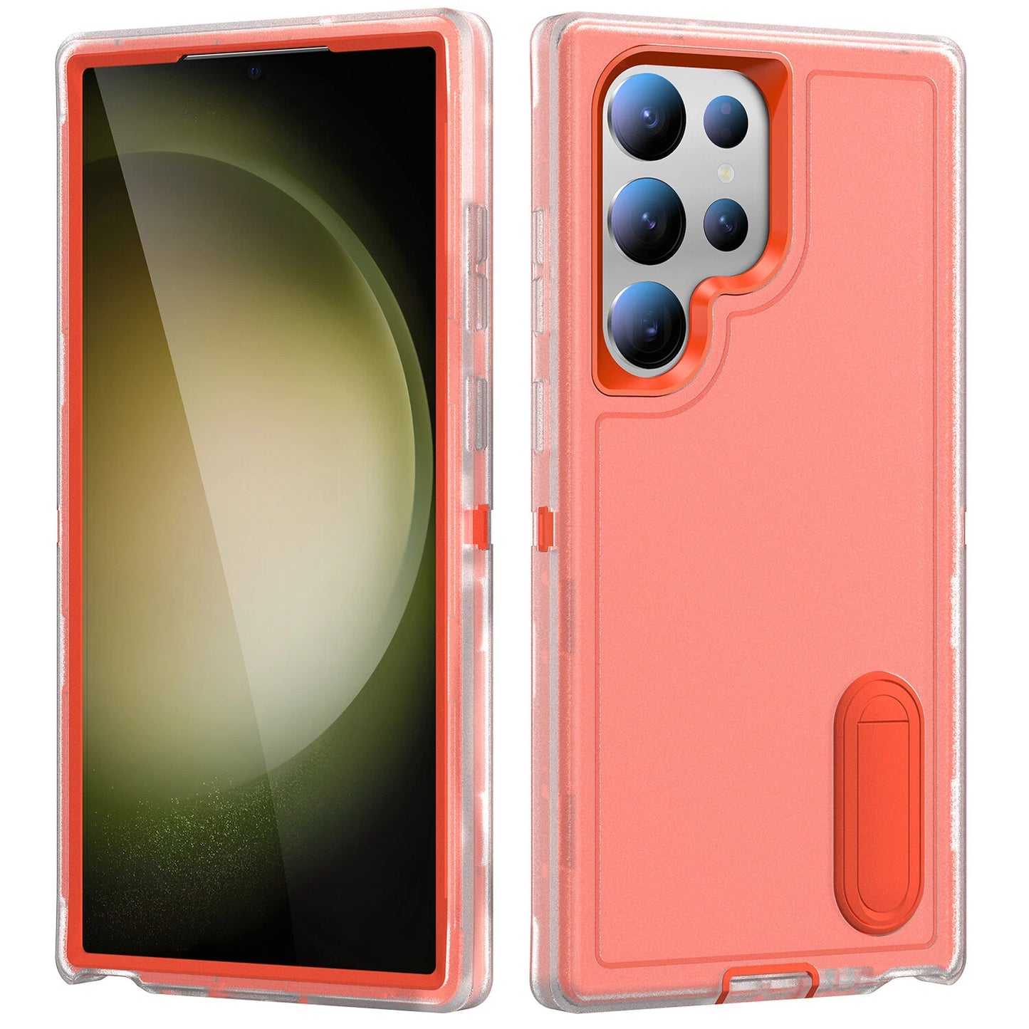 Samsung Galaxy S25 Ultra S24 S23 Case - Hybrid Shockproof Hard Back Cover for Total Peace of Mind