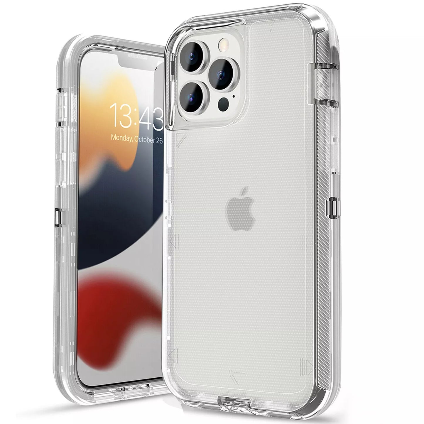 For iPhone 17 Air 16 15 14 Plus 13 12 11 Pro Max Shockproof Heavy Duty Case