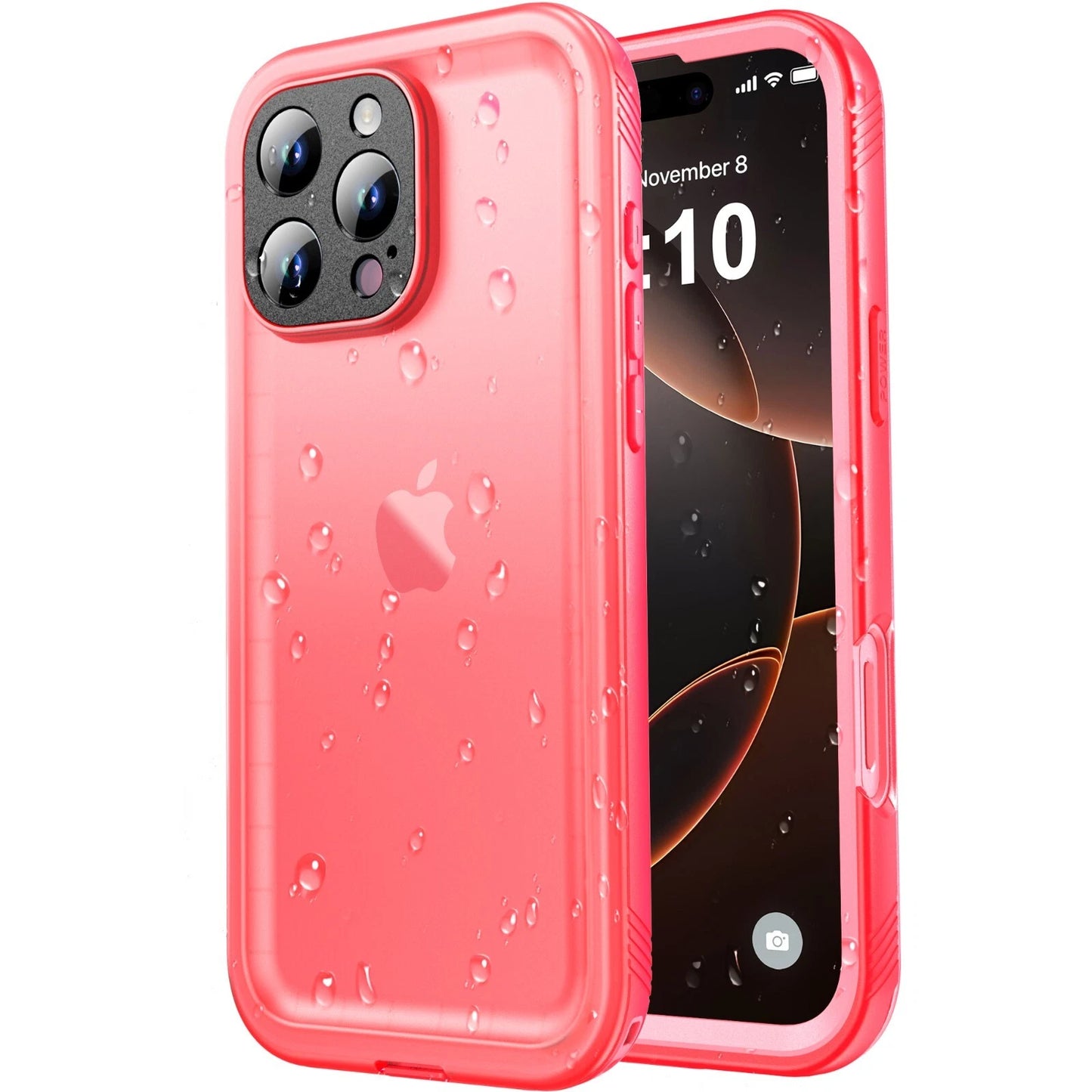 Waterproof Phone Case for iPhone 14 13 11 12 15 16 17 Pro Max Shockproof Cover