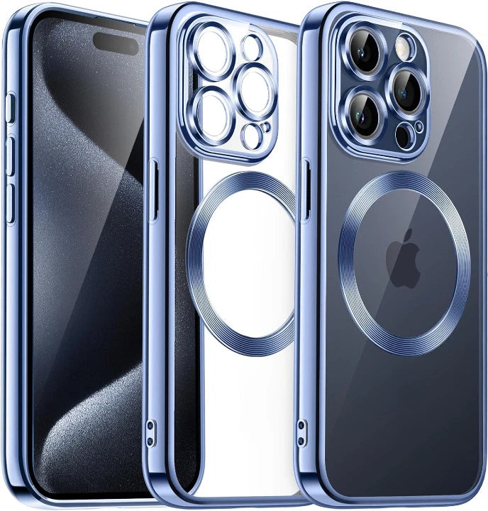 MagSafe Case for iPhone 11-17 Pro Max Air Plus - Built-in Camera Lens Protection