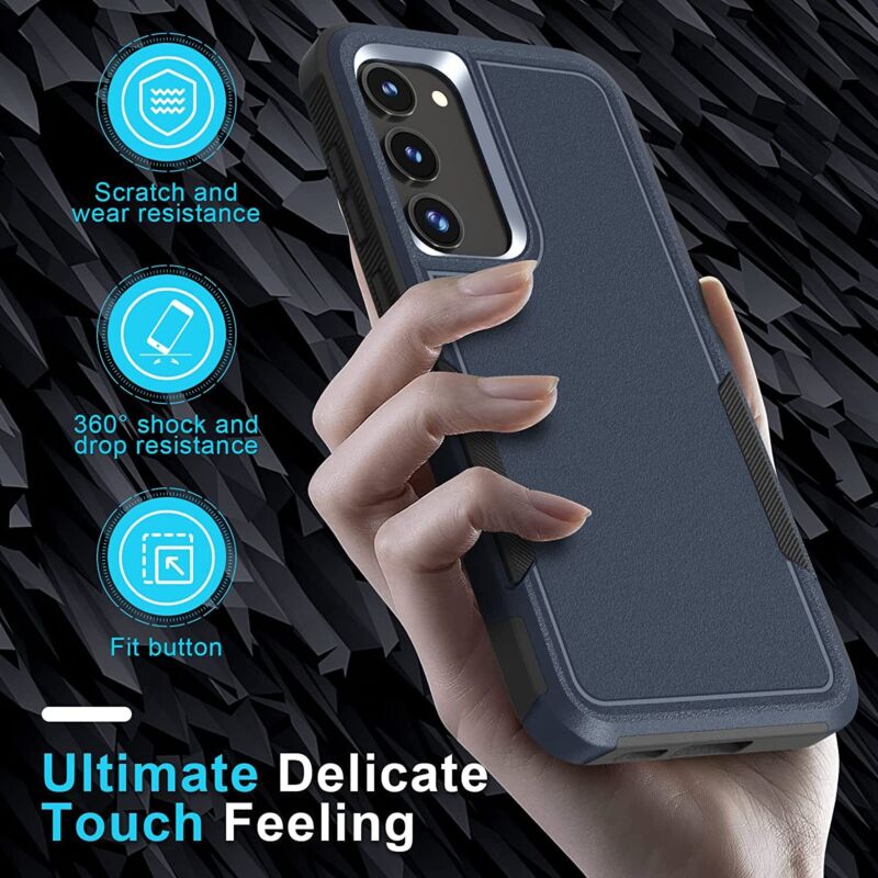 Dual Layer Protective Case For Samsung S23