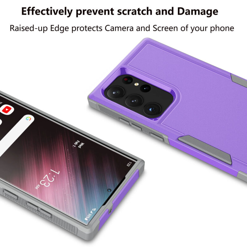 Dual Layer Protective Case For Samsung S23