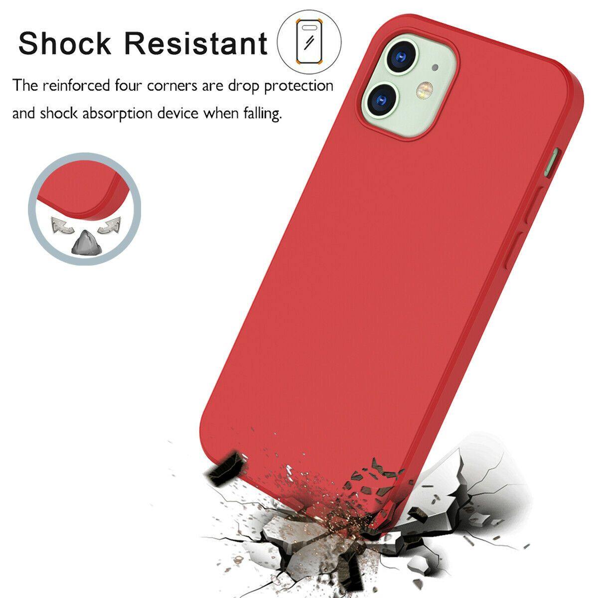 Liquid Silicone Case Soft for iPhone 12 Pro/Max/Mini - carolay.co