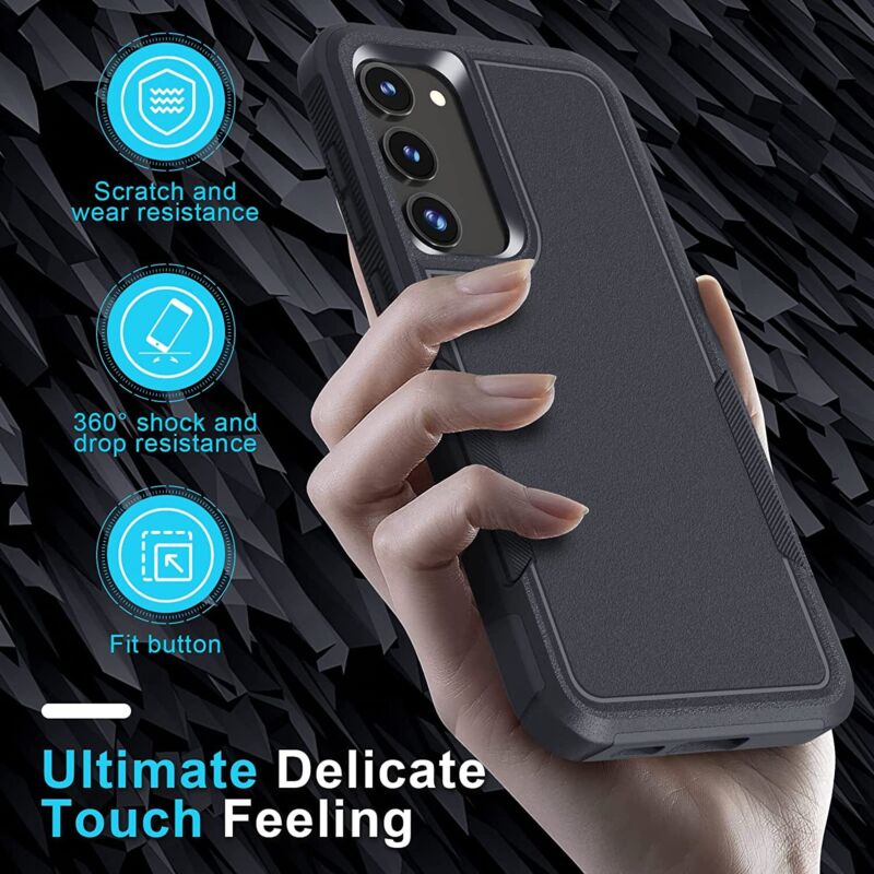 Dual Layer Protective Case For Samsung S23