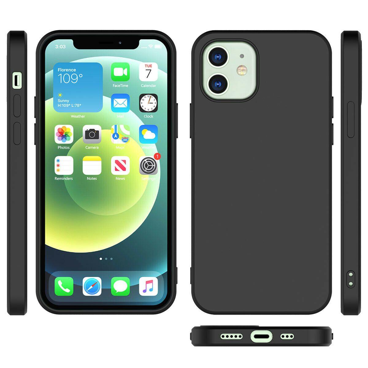 Liquid Silicone Case Soft for iPhone 12 Pro/Max/Mini - carolay.co