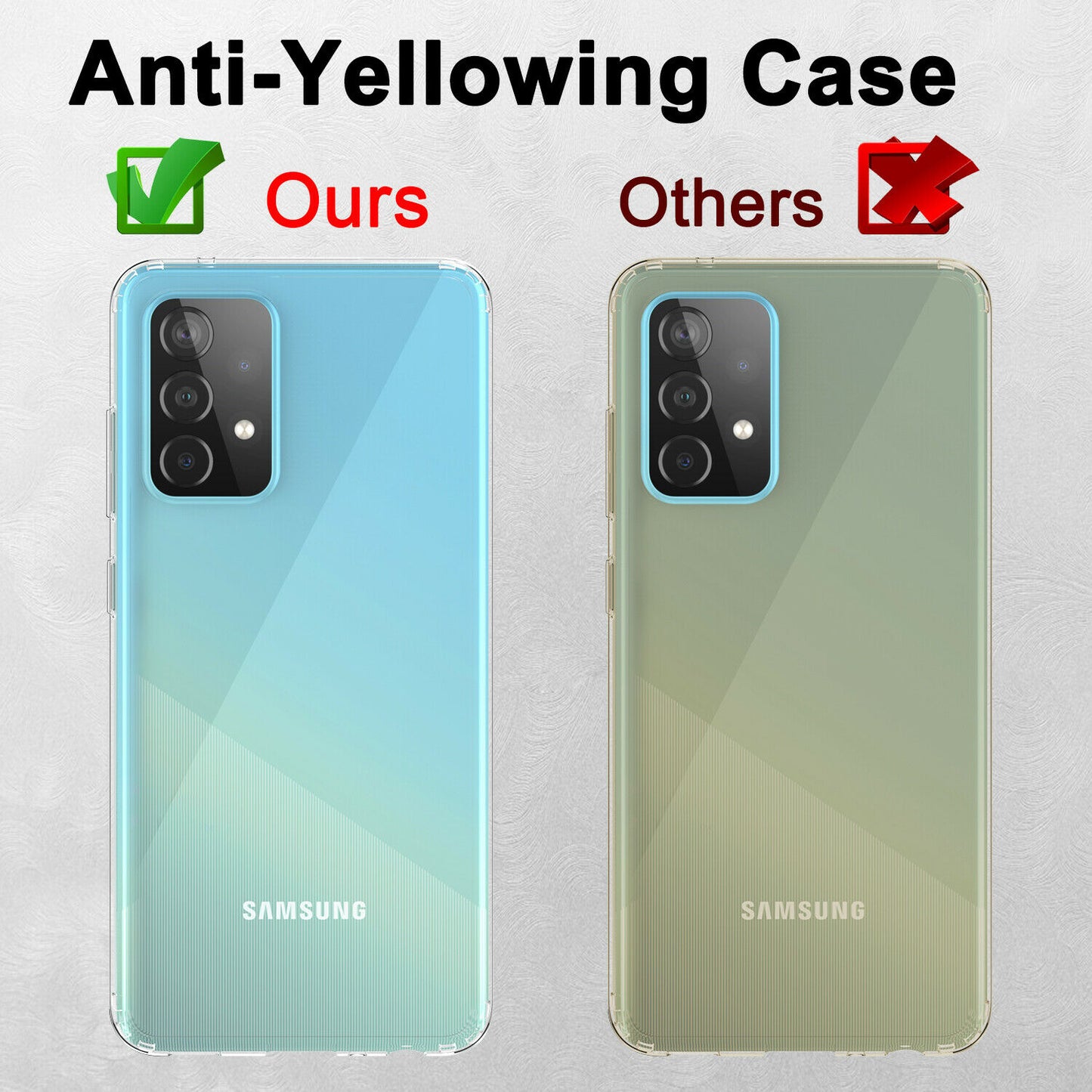 Screen Protector Clear Case For Samsung Galaxy A03S