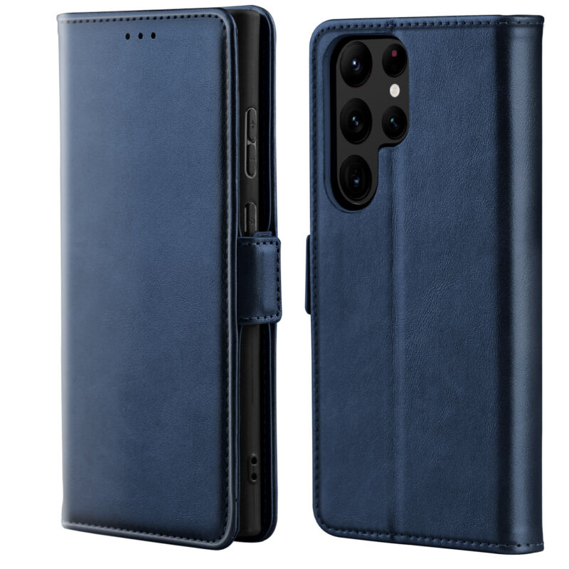 Shielding Flip Wallet Case with Card Slots Samsung S23