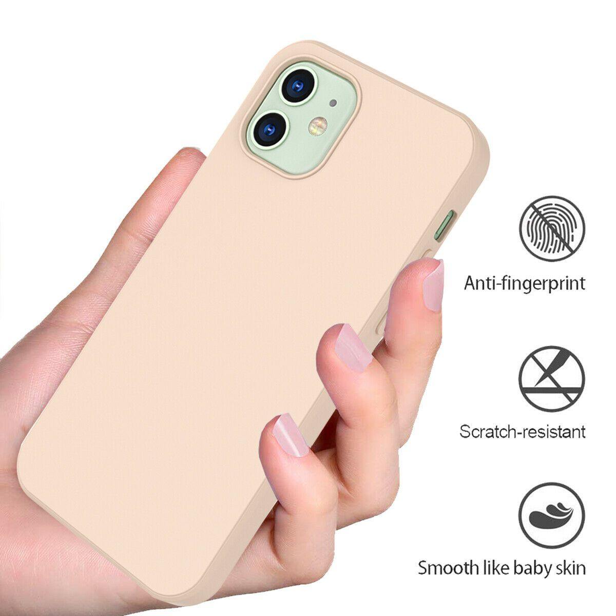 Liquid Silicone Case Soft for iPhone 12 Pro/Max/Mini - carolay.co