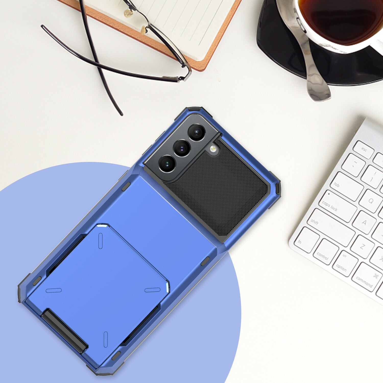 Case Card Slots Holder Wallet Rugged for Samsung Galaxy series - carolay.co