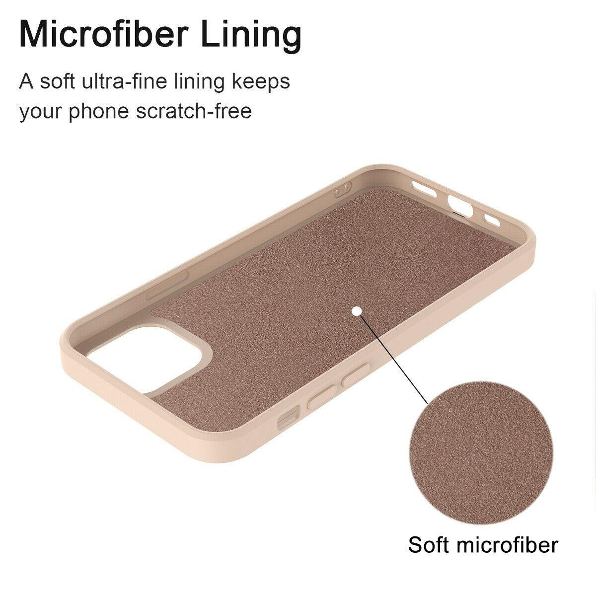 Liquid Silicone Case Soft for iPhone 12 Pro/Max/Mini - carolay.co