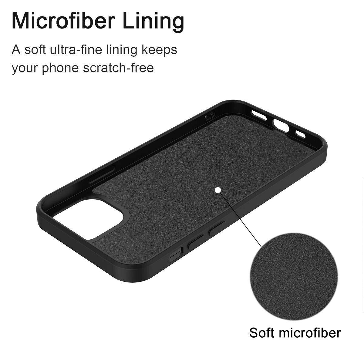 Liquid Silicone Case Soft for iPhone 12 Pro/Max/Mini - carolay.co