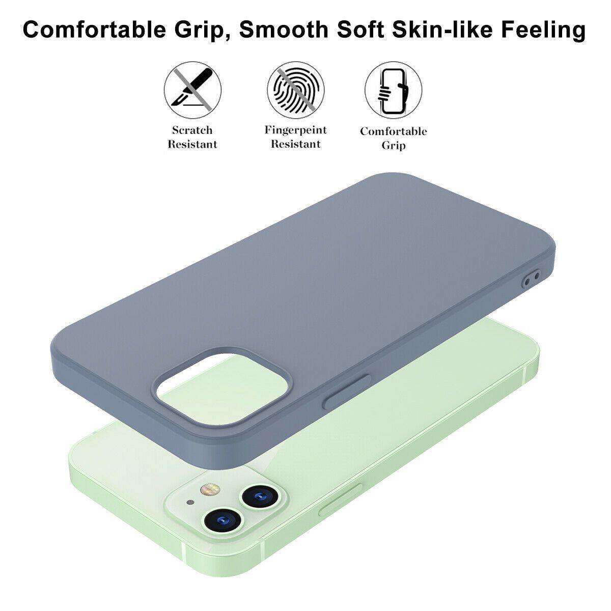 Liquid Silicone Case Soft for iPhone 12 Pro/Max/Mini - carolay.co