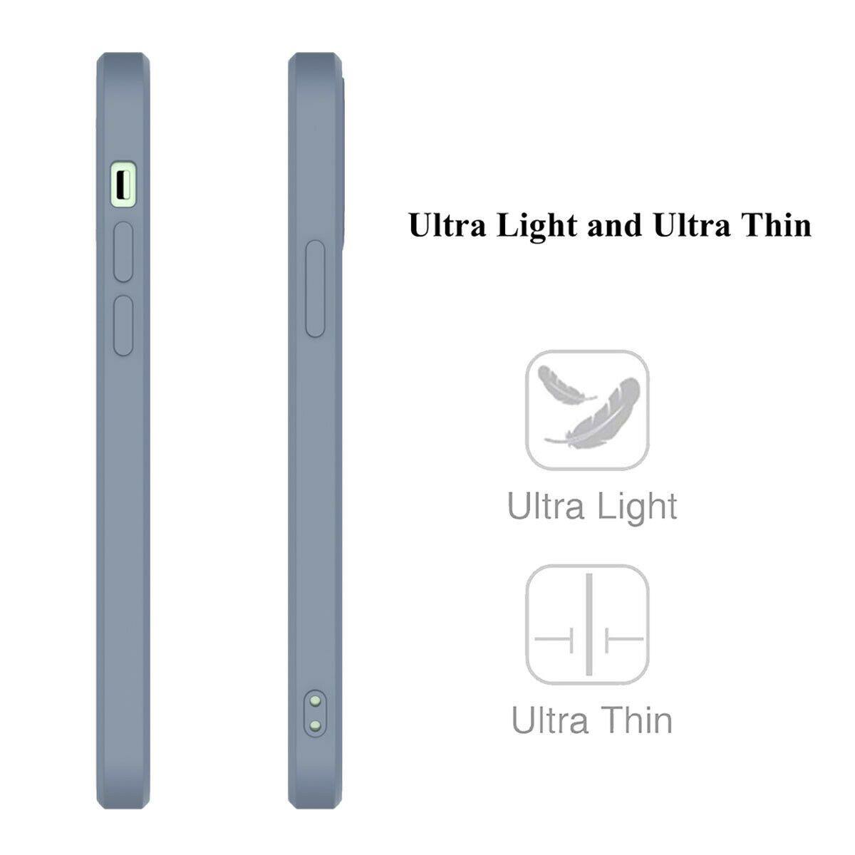 Liquid Silicone Case Soft for iPhone 12 Pro/Max/Mini - carolay.co