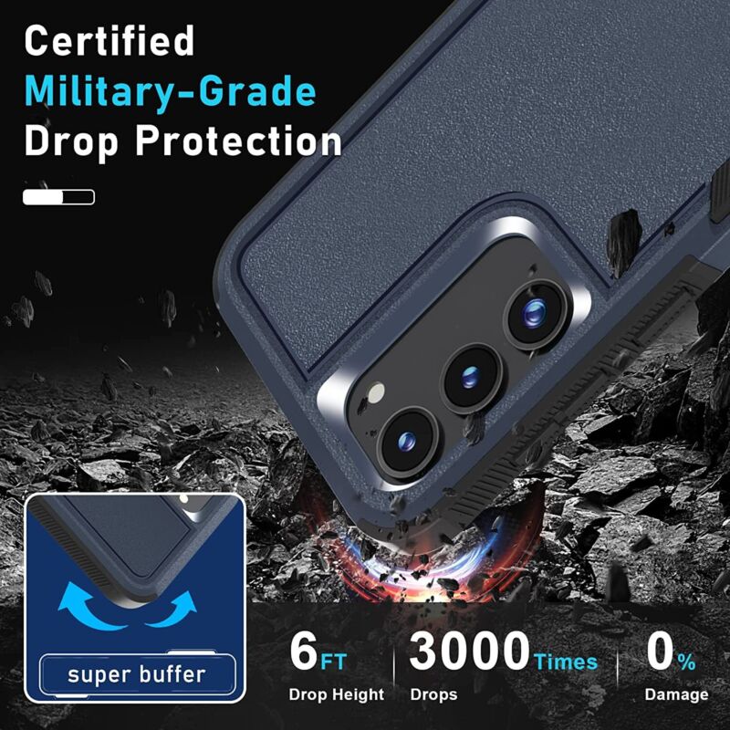 Dual Layer Protective Case For Samsung S23