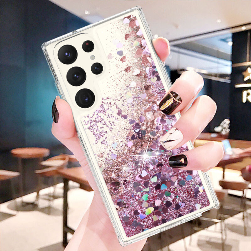 Case Liquid Bling Hybrid For Samsung Galaxy S23