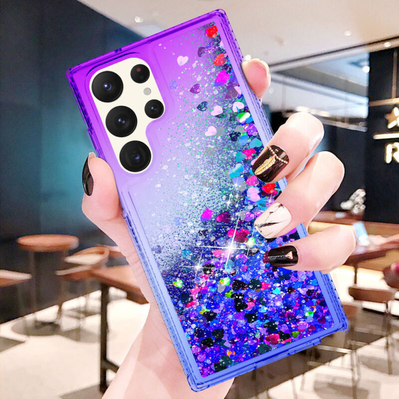 Case Liquid Bling Hybrid For Samsung Galaxy S23