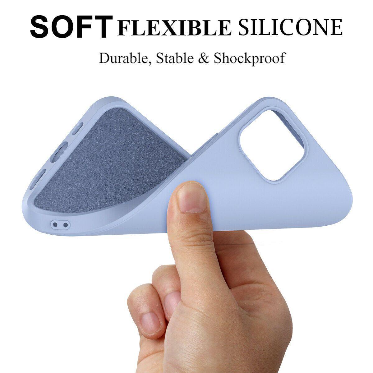 Liquid Silicone Case Soft for iPhone 12 Pro/Max/Mini - carolay.co