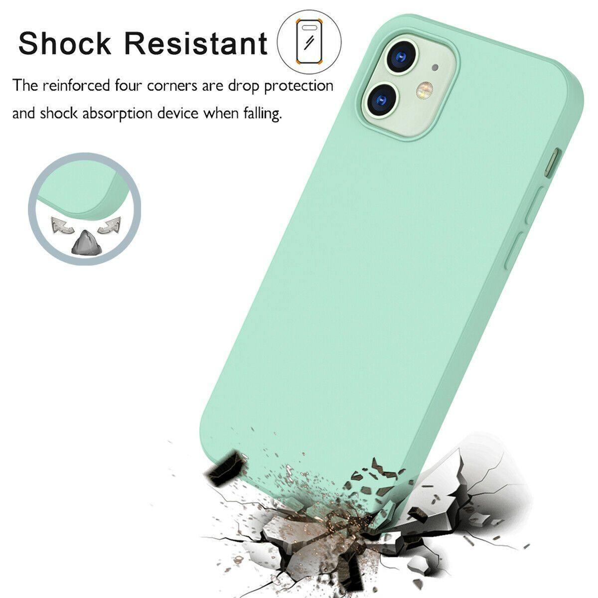 Liquid Silicone Case Soft for iPhone 12 Pro/Max/Mini - carolay.co