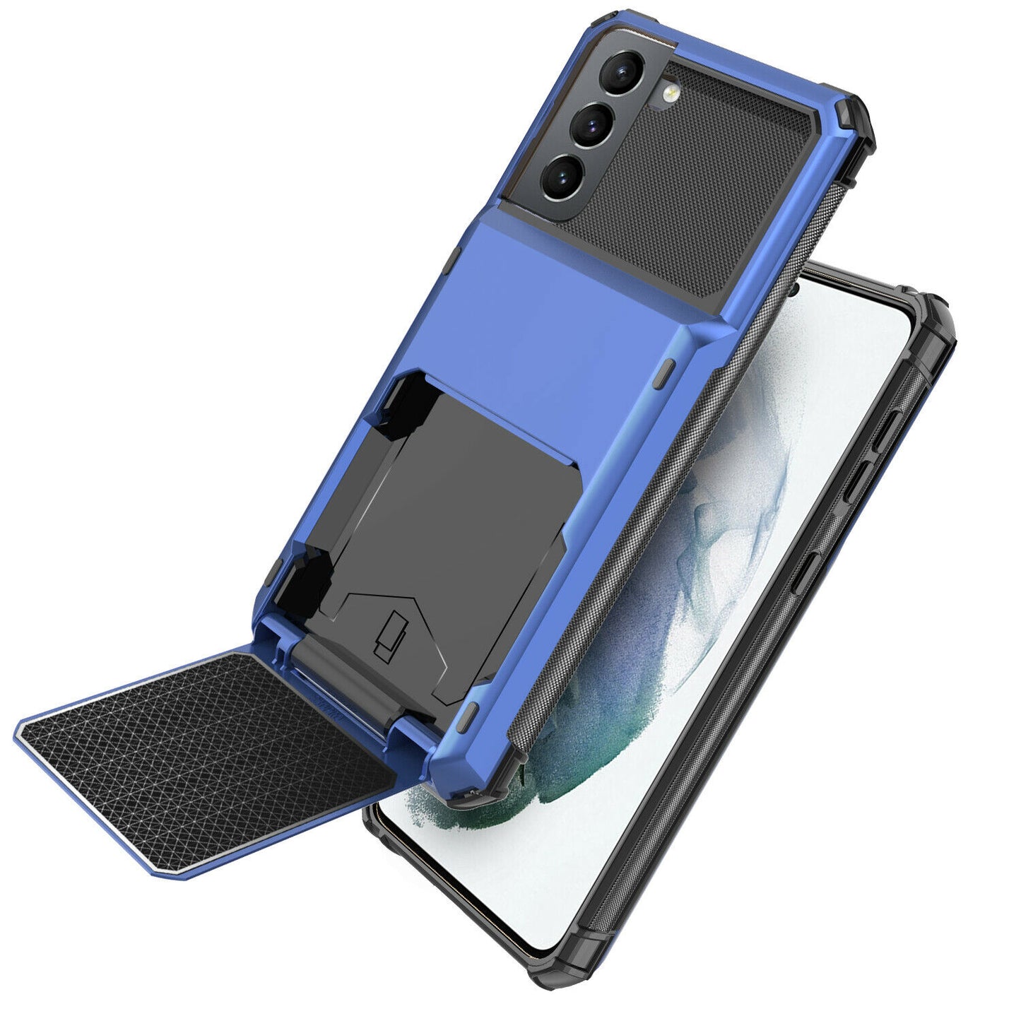 Case Card Slots Holder Wallet Rugged for Samsung Galaxy series - carolay.co
