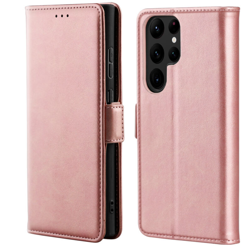 Shielding Flip Wallet Case with Card Slots Samsung S23