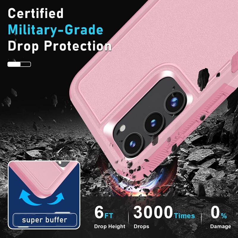 Dual Layer Protective Case For Samsung S23