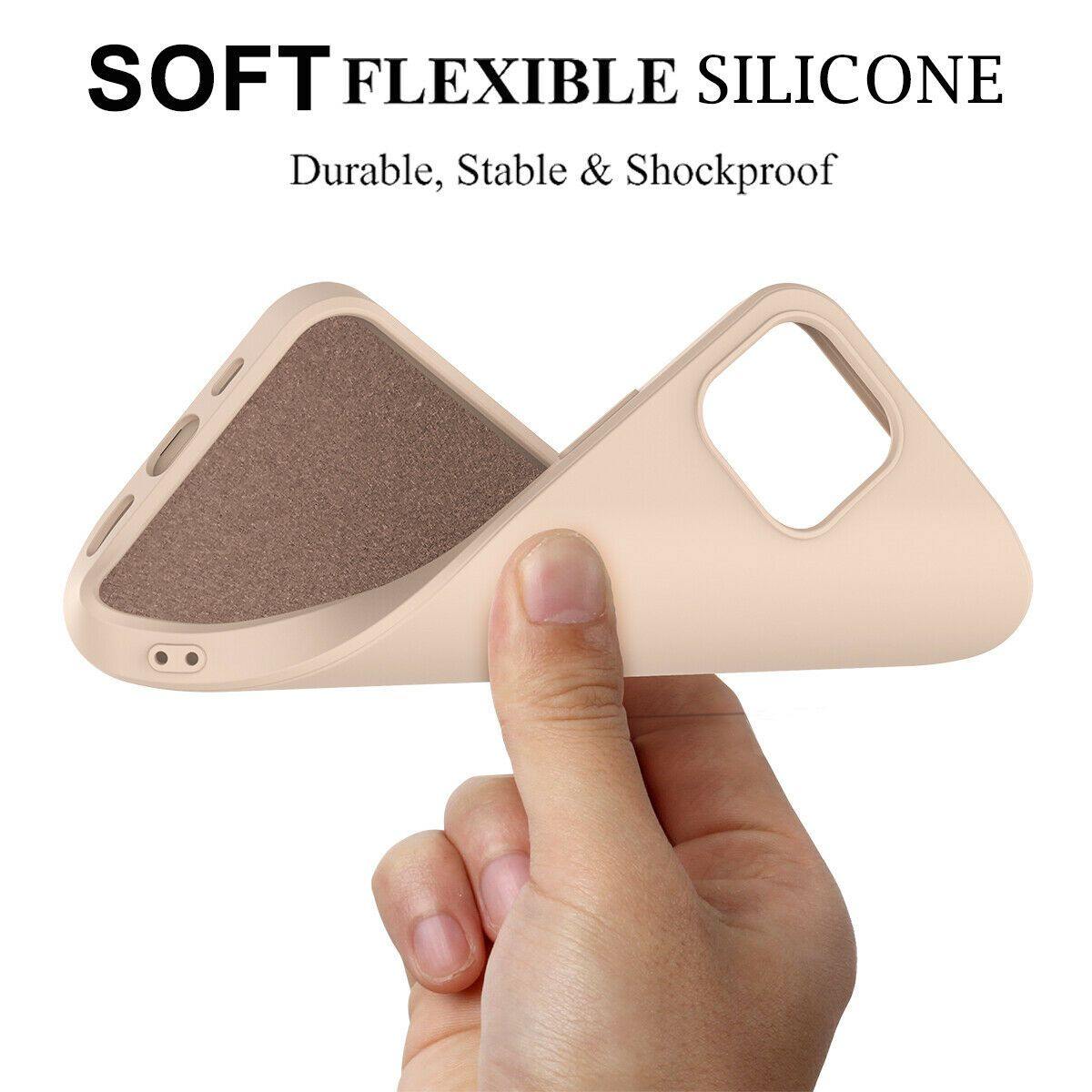Liquid Silicone Case Soft for iPhone 12 Pro/Max/Mini - carolay.co