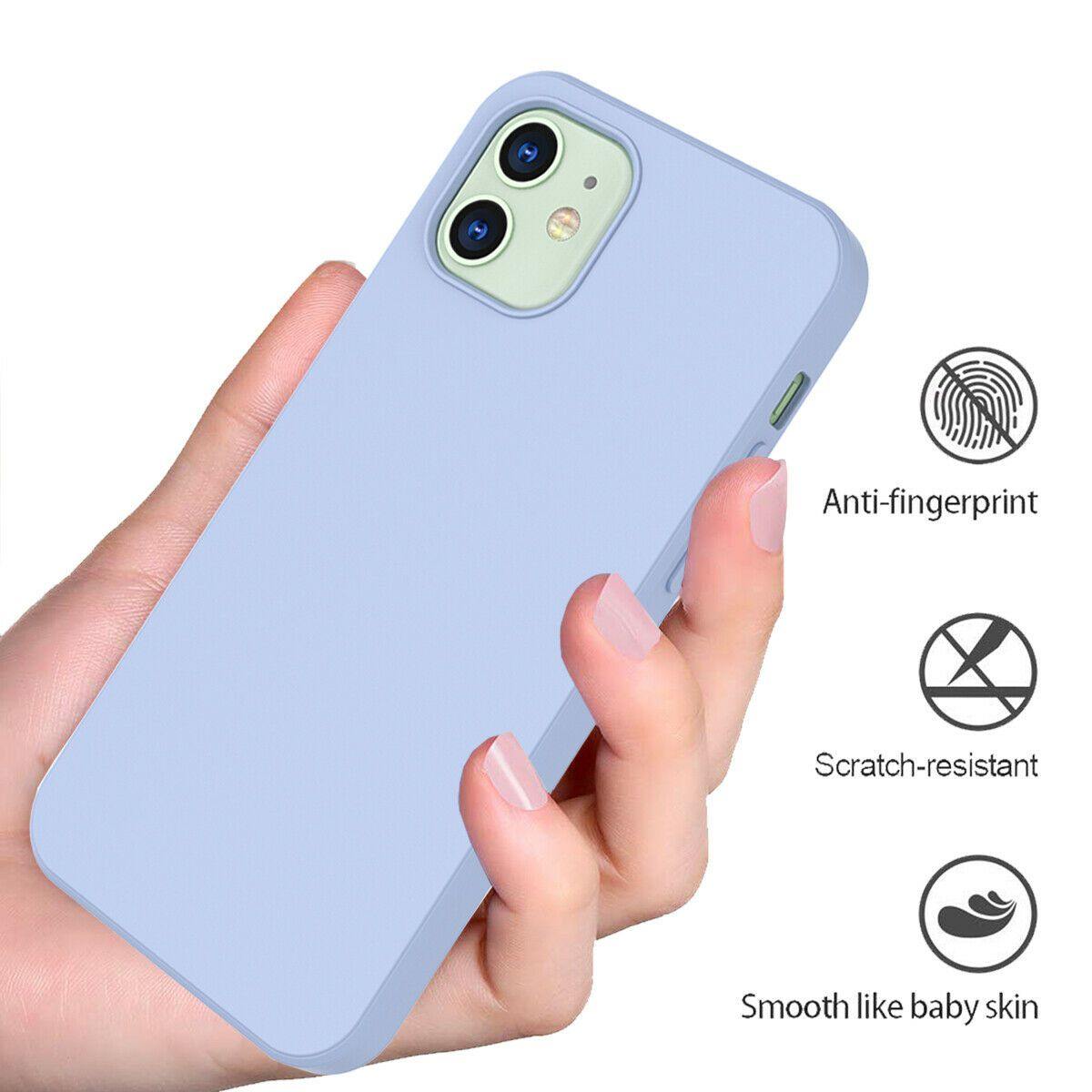 Liquid Silicone Case Soft for iPhone 12 Pro/Max/Mini - carolay.co