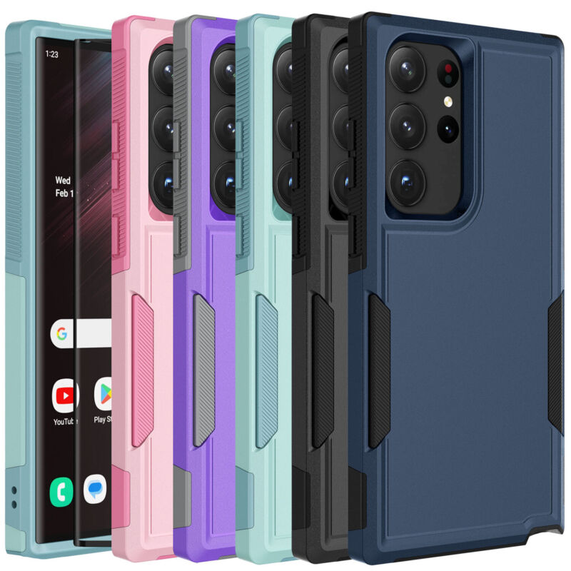Dual Layer Protective Case For Samsung S23