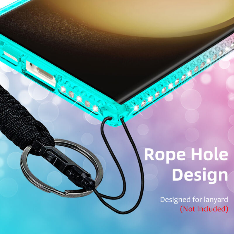 Case Liquid Bling Hybrid For Samsung Galaxy S23