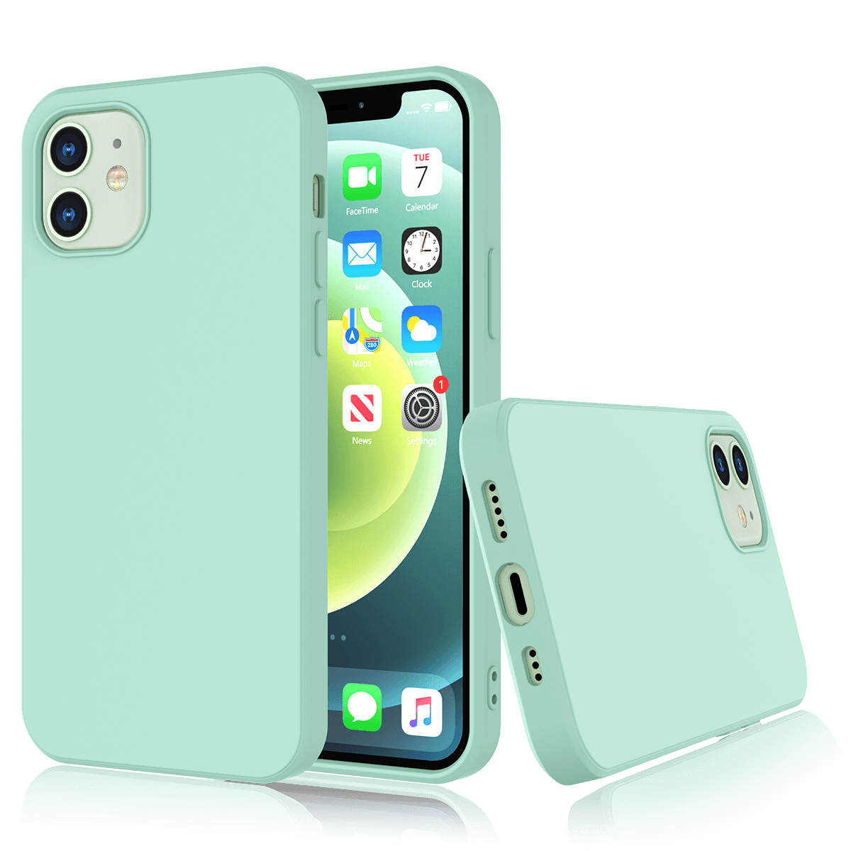 Liquid Silicone Case Soft for iPhone 12 Pro/Max/Mini - carolay.co