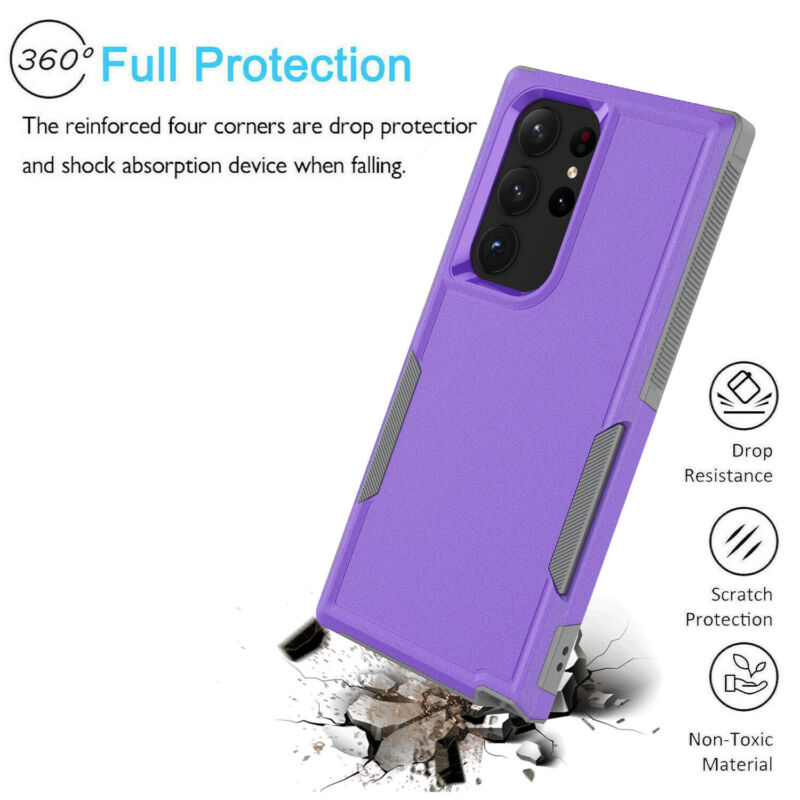 Dual Layer Protective Case For Samsung S23