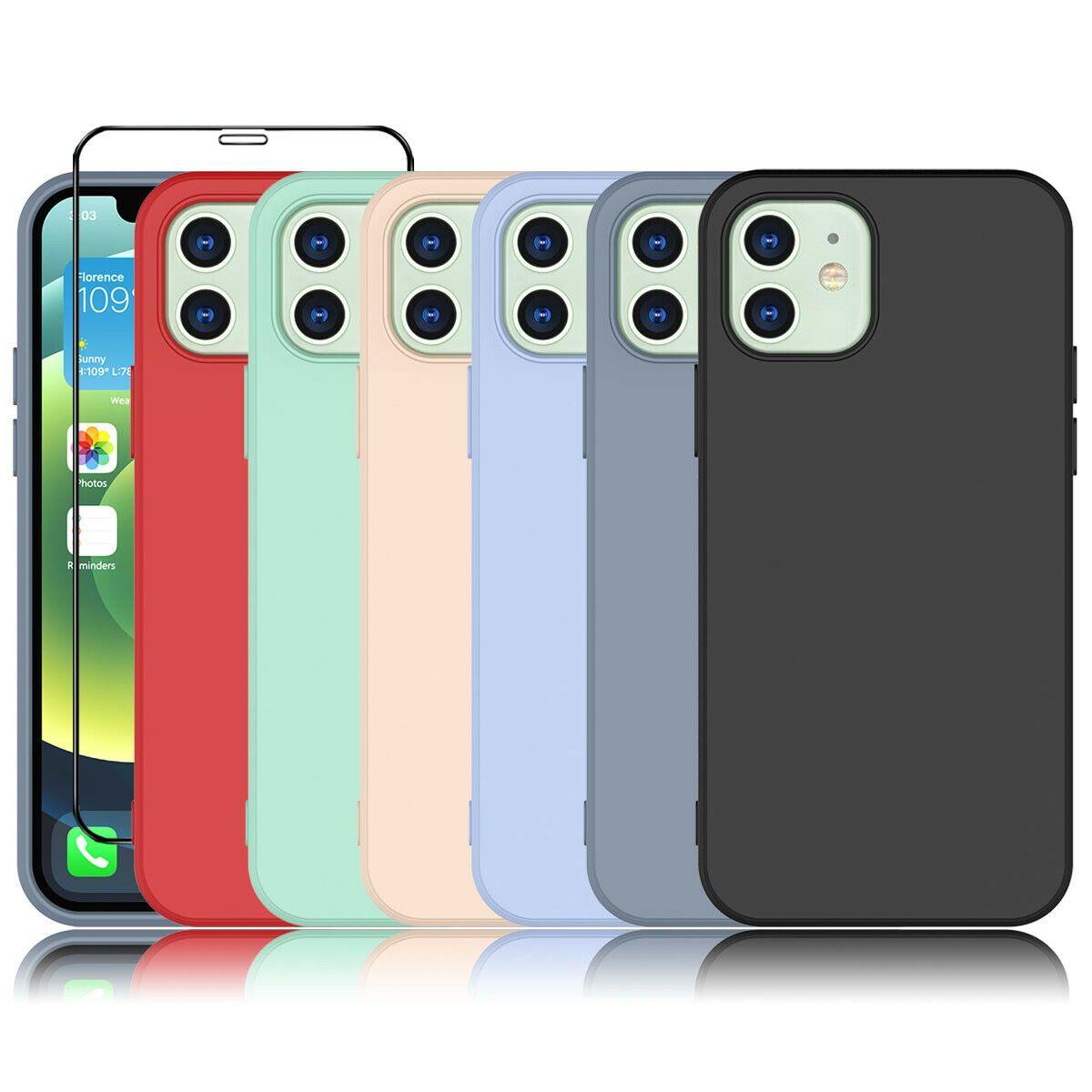 Liquid Silicone Case Soft for iPhone 12 Pro/Max/Mini - carolay.co