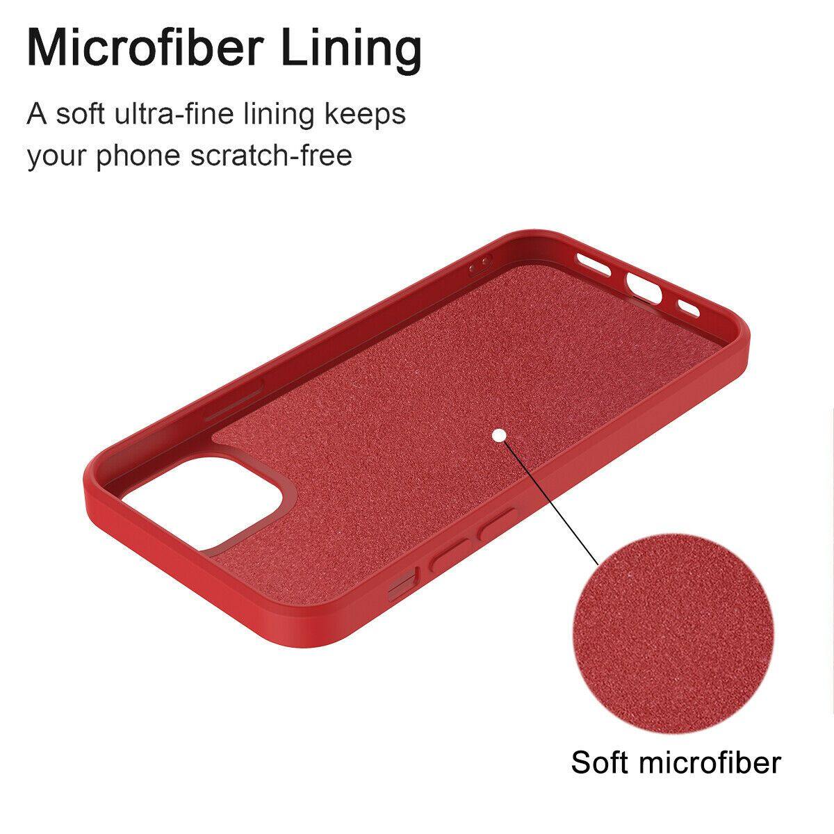 Liquid Silicone Case Soft for iPhone 12 Pro/Max/Mini - carolay.co