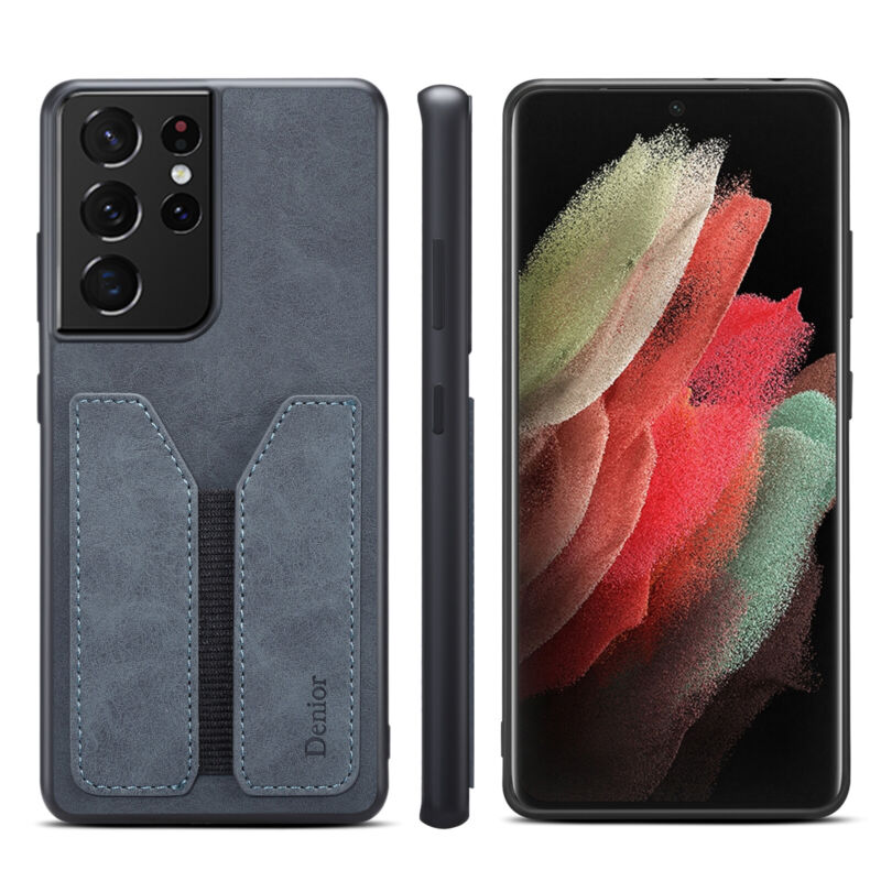 Shockproof Leather Card Holder Case Samsung S23