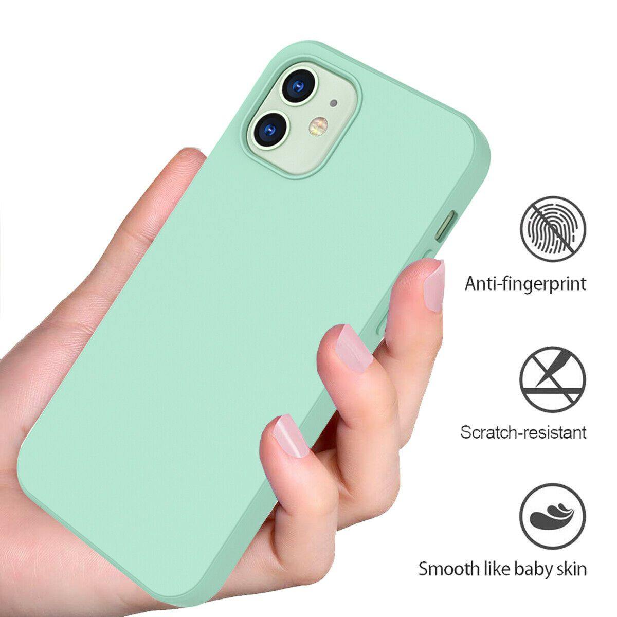 Liquid Silicone Case Soft for iPhone 12 Pro/Max/Mini - carolay.co