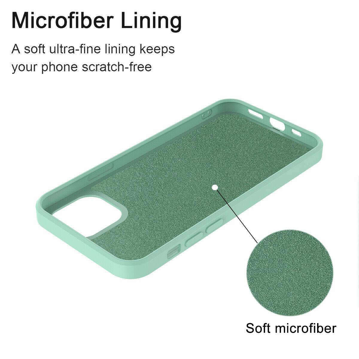 Liquid Silicone Case Soft for iPhone 12 Pro/Max/Mini - carolay.co
