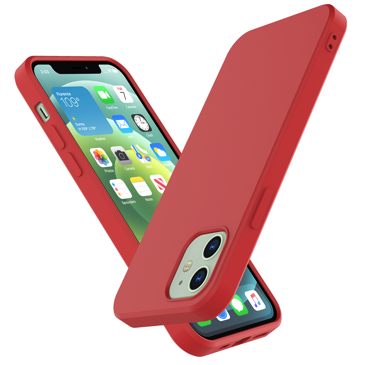 Liquid Silicone Case Soft for iPhone 12 Pro/Max/Mini - carolay.co