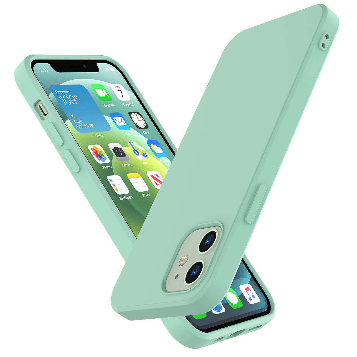 Liquid Silicone Case Soft for iPhone 12 Pro/Max/Mini - carolay.co