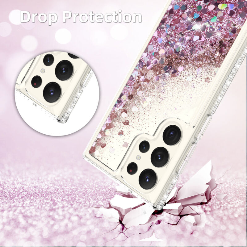 Case Liquid Bling Hybrid For Samsung Galaxy S23