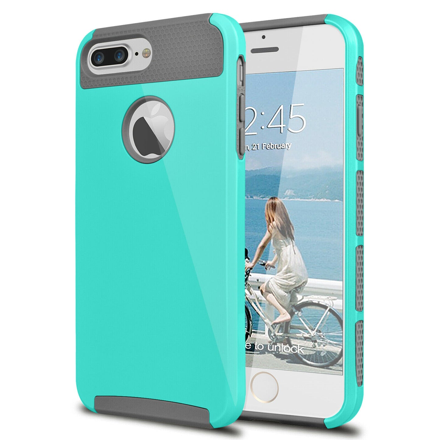 Case Shockproof Rugged Rubber Cover For iPhone - carolay.co